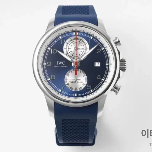 IWC 포르투기저 요트 클럽 크로노그래프 오를레바 에디션 44.6mm IW390704 네이비 다이얼 IWC 포르투기저 요트 클럽 크로노그래프 오를레바 에디션 44.6mm IW390704 네이비 다이얼