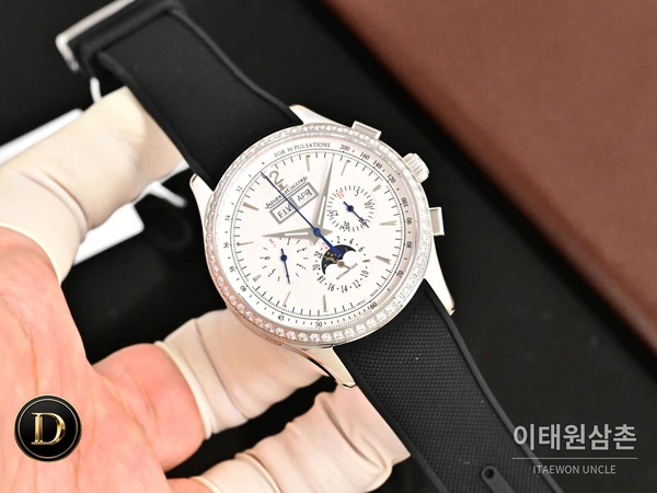예거르쿨트르 마스터 컨트롤 데이트 스틸 선레이 다이얼 오토매틱 40mm 예거르쿨트르 마스터 컨트롤 데이트 스틸 선레이 다이얼 오토매틱 40mm