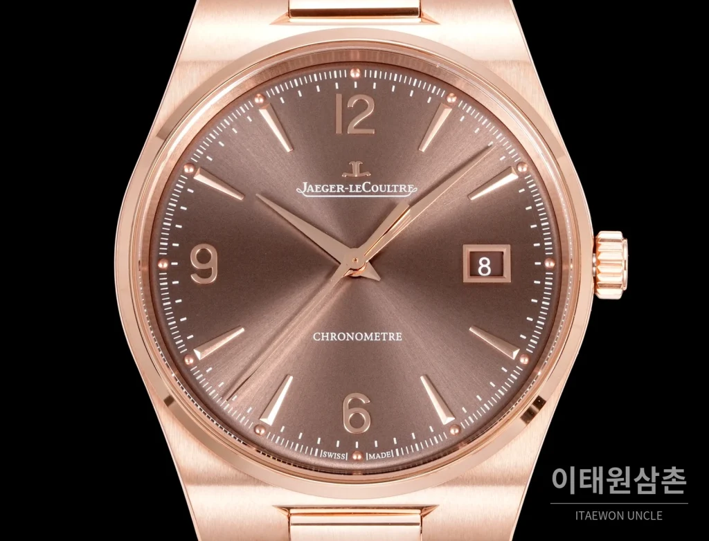 예거르쿨트르 마스터 컨트롤 선레이 다이얼 오토매틱 38mm