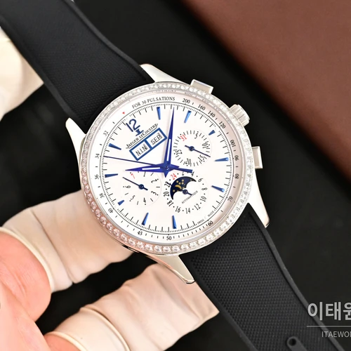 예거르쿨트르 마스터 스틸 실버다이얼 오토매틱 40mm