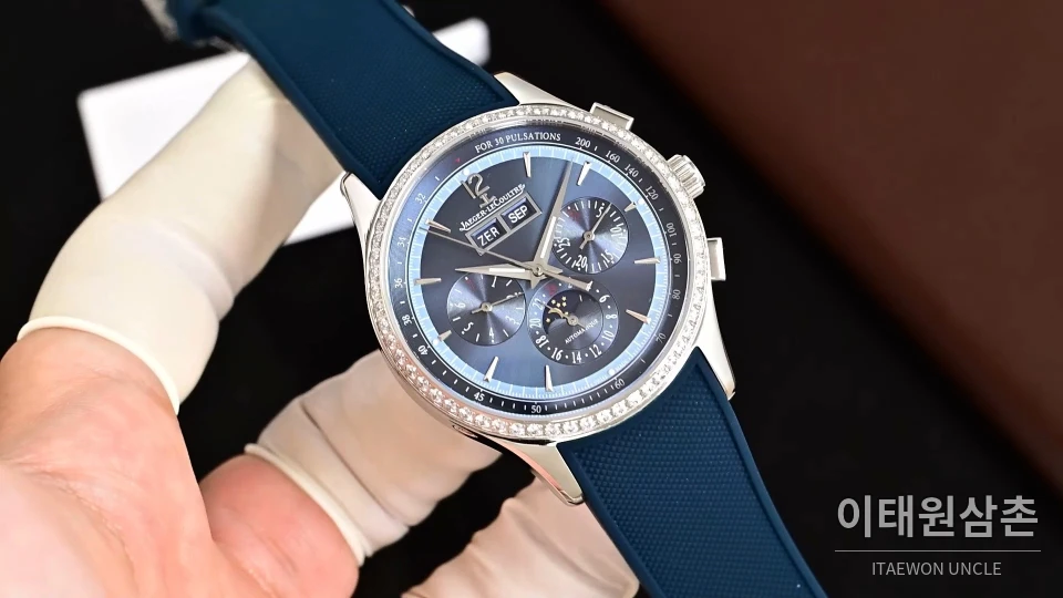 예거르쿨트르 마스터 스틸 실버다이얼 오토매틱 40mm