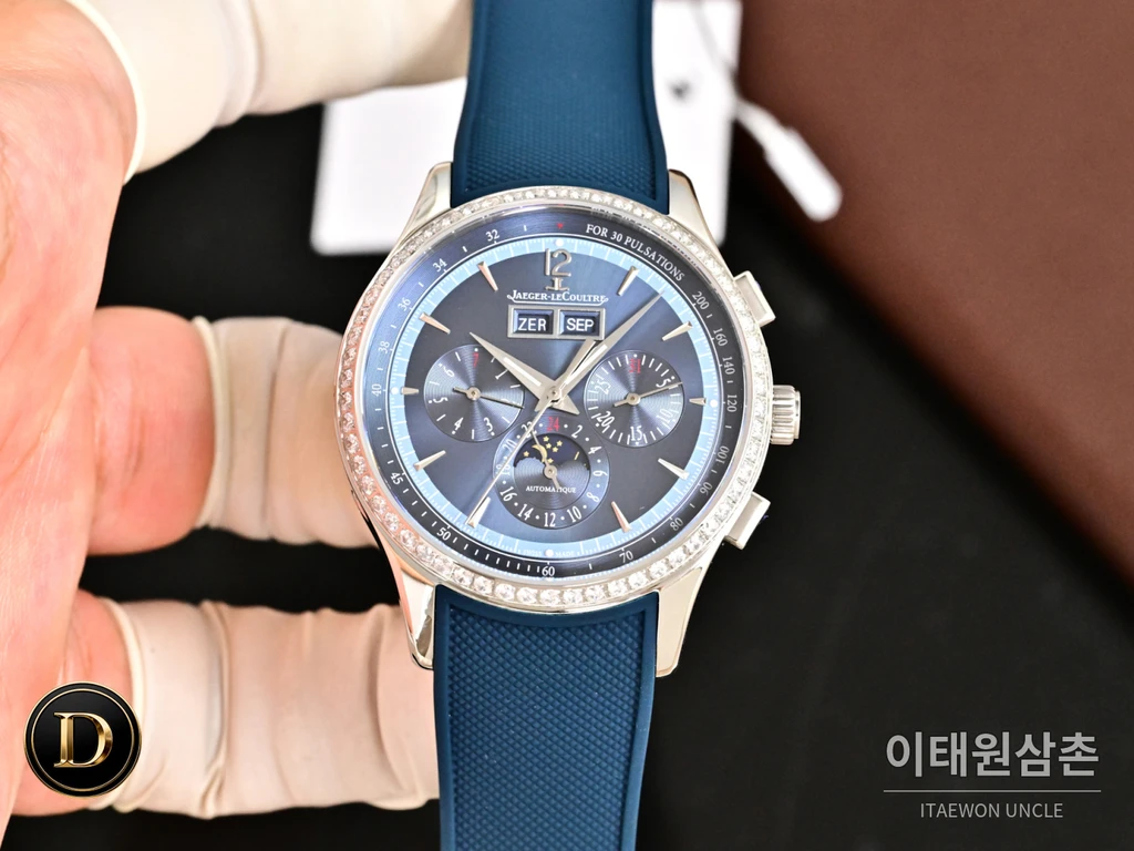 예거르쿨트르 마스터 스틸 실버다이얼 오토매틱 40mm