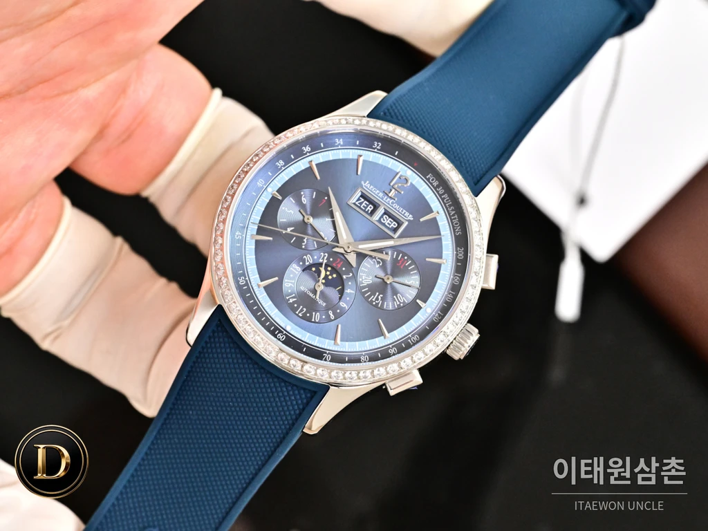 예거르쿨트르 마스터 스틸 실버다이얼 오토매틱 40mm