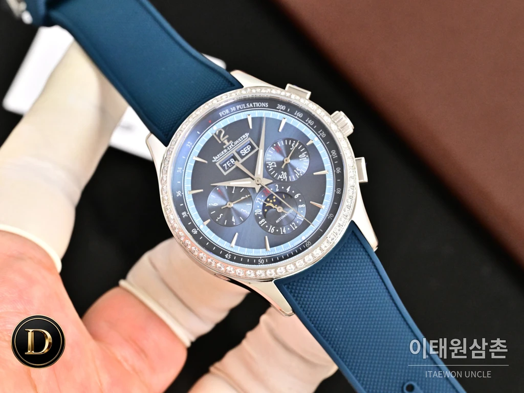 예거르쿨트르 마스터 스틸 실버다이얼 오토매틱 40mm