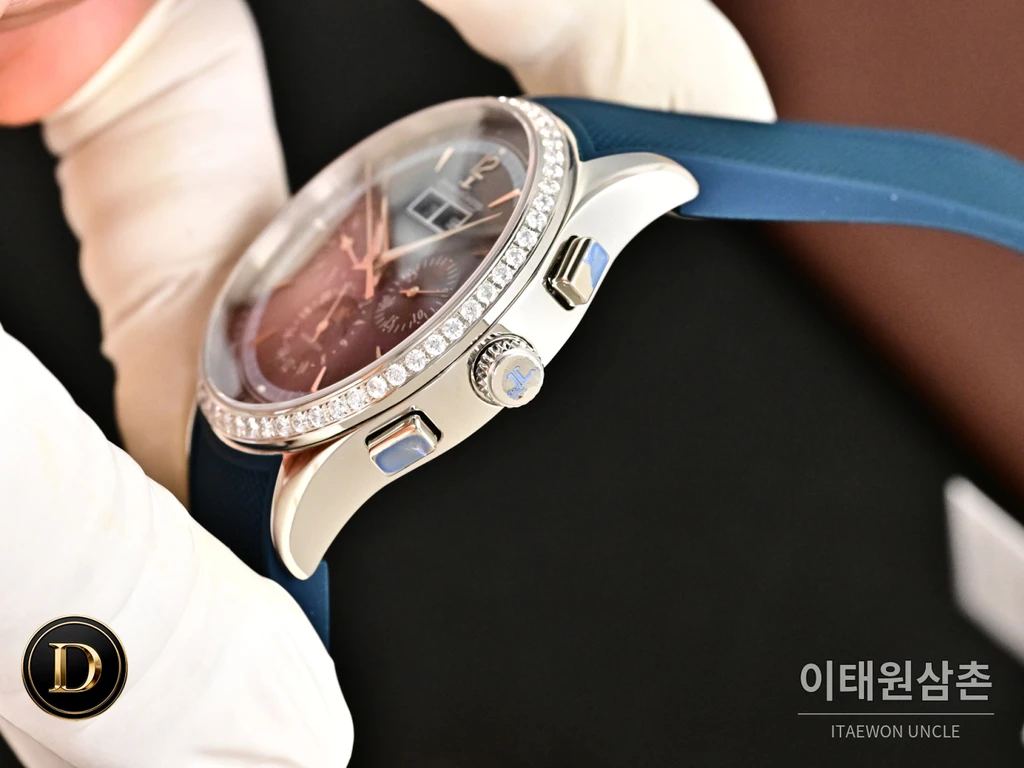 예거르쿨트르 마스터 스틸 실버다이얼 오토매틱 40mm