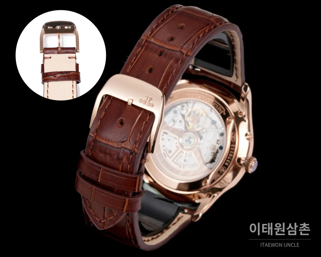 예거르쿨트르 마스터 울트라 씬 문페이즈 실버다이얼 오토매틱 39mm (2)