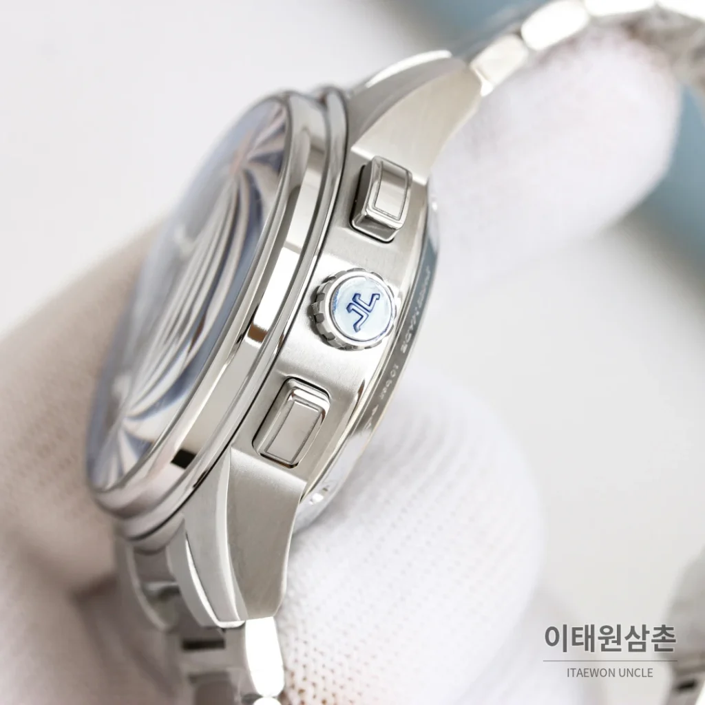 예거르쿨트르 패트리모니 오토매틱 42mm 블루 다이얼