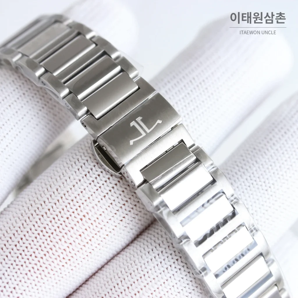 예거르쿨트르 패트리모니 크로노그래프 오토매틱 42mm 블루 다이얼
