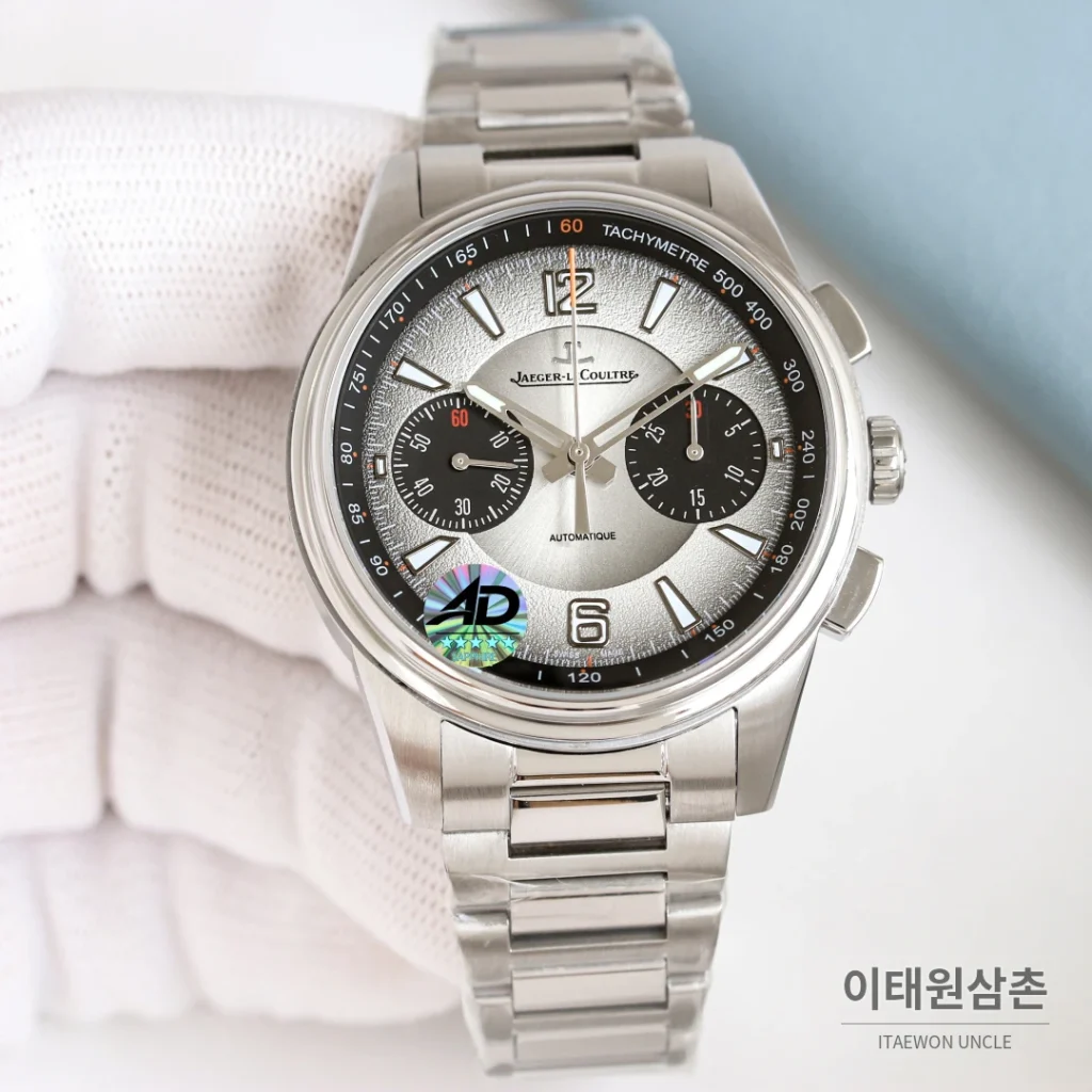 예거르쿨트르 폴라리스 크로노그래프 스틸 오토매틱 42mm