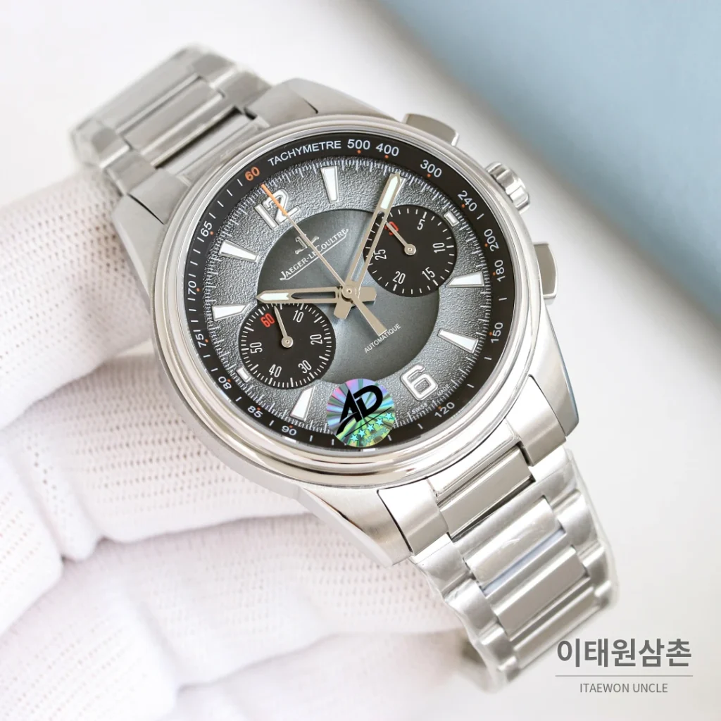 예거르쿨트르 폴라리스 크로노그래프 스틸 오토매틱 42mm