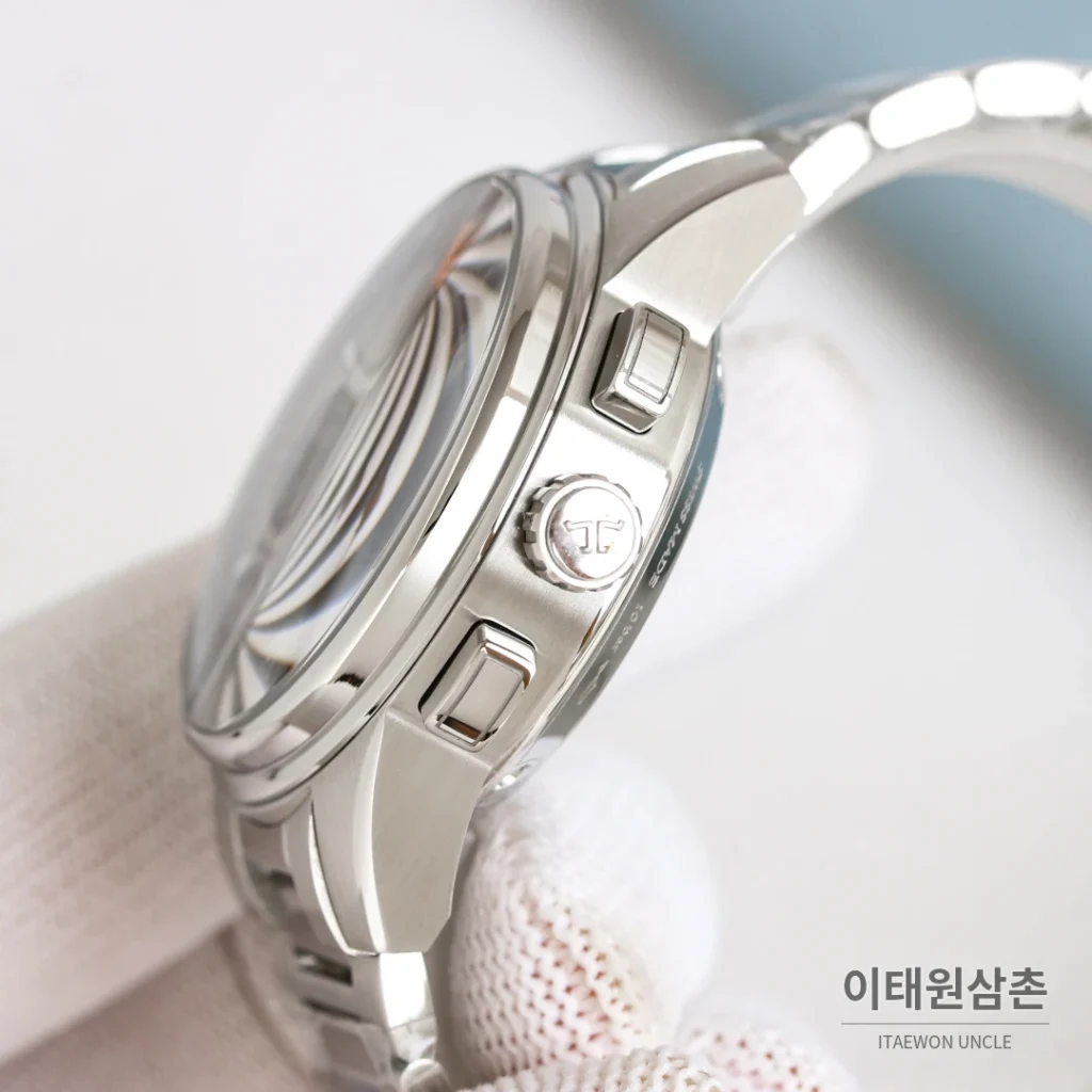 예거르쿨트르 폴라리스 크로노그래프 스틸 오토매틱 42mm