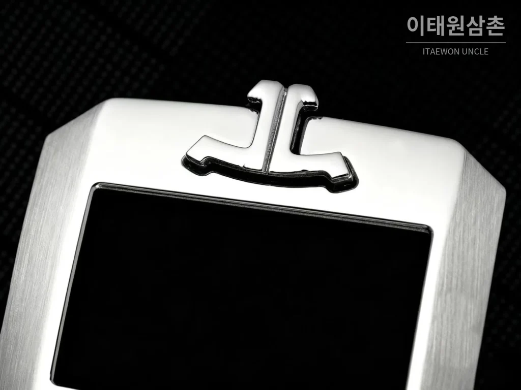 예거르쿨트르 폴라리스 지오그래픽 그레이 월드타임 오토매틱 42mm AP13 그레이 다이얼