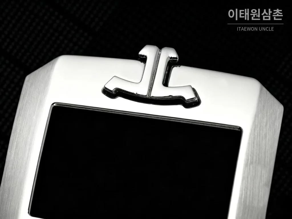 예거르쿨트르 폴라리스 지오그래픽 그레이 월드타임 오토매틱 42mm AP13 그린 다이얼