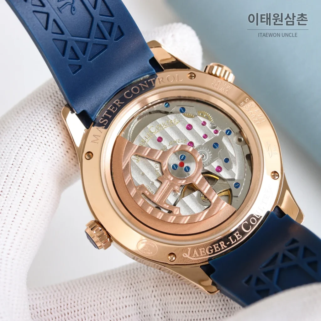 예거르쿨트르 폴라리스 지오그래픽 월드타임 블루다이얼 오토매틱 42mm