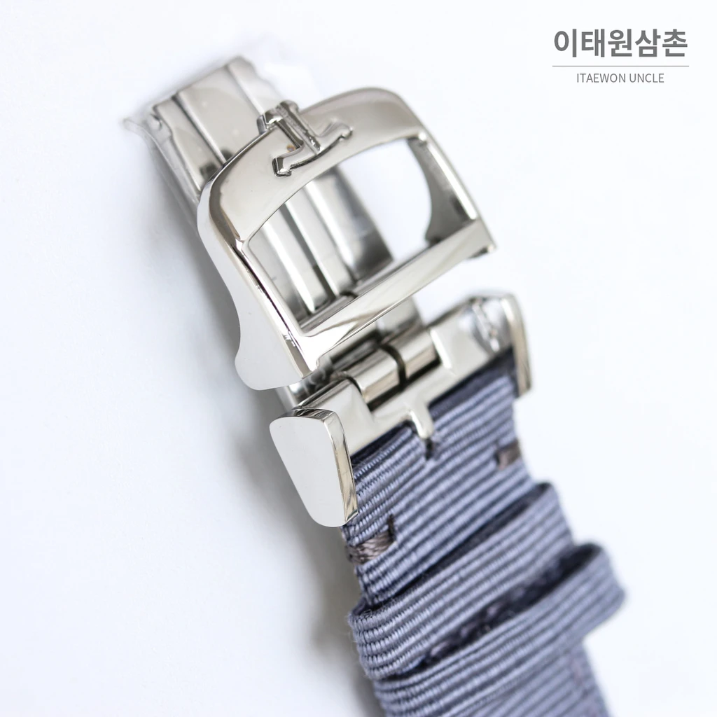 예거르쿨트르 폴라리스 지오그래픽 월드타임 실버베젤 블루블랙다이얼 오토매틱 42mm