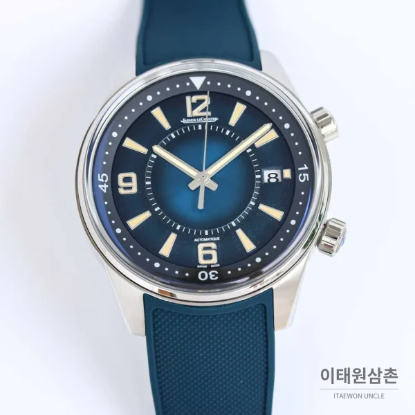 예거르쿨트르 폴라리스 러버밴드 블랙다이얼 데이트 오토매틱 42mm (4) 예거르쿨트르 폴라리스 러버밴드 블랙다이얼 데이트 오토매틱 42mm (3)