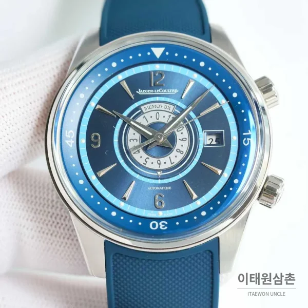 예거르쿨트르 폴라리스 러버밴드 블랙다이얼 데이트 오토매틱 42mm 예거르쿨트르 폴라리스 러버밴드 블랙다이얼 데이트 오토매틱 42mm