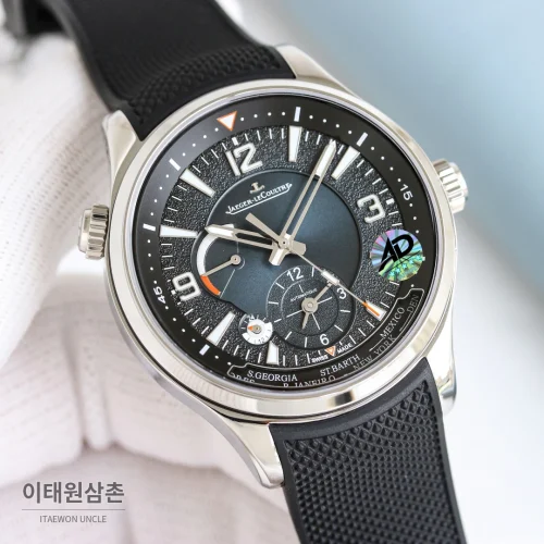 예거르쿨트르 폴라리스 월드타임 블루블랙 다이얼 오토매틱 42mm