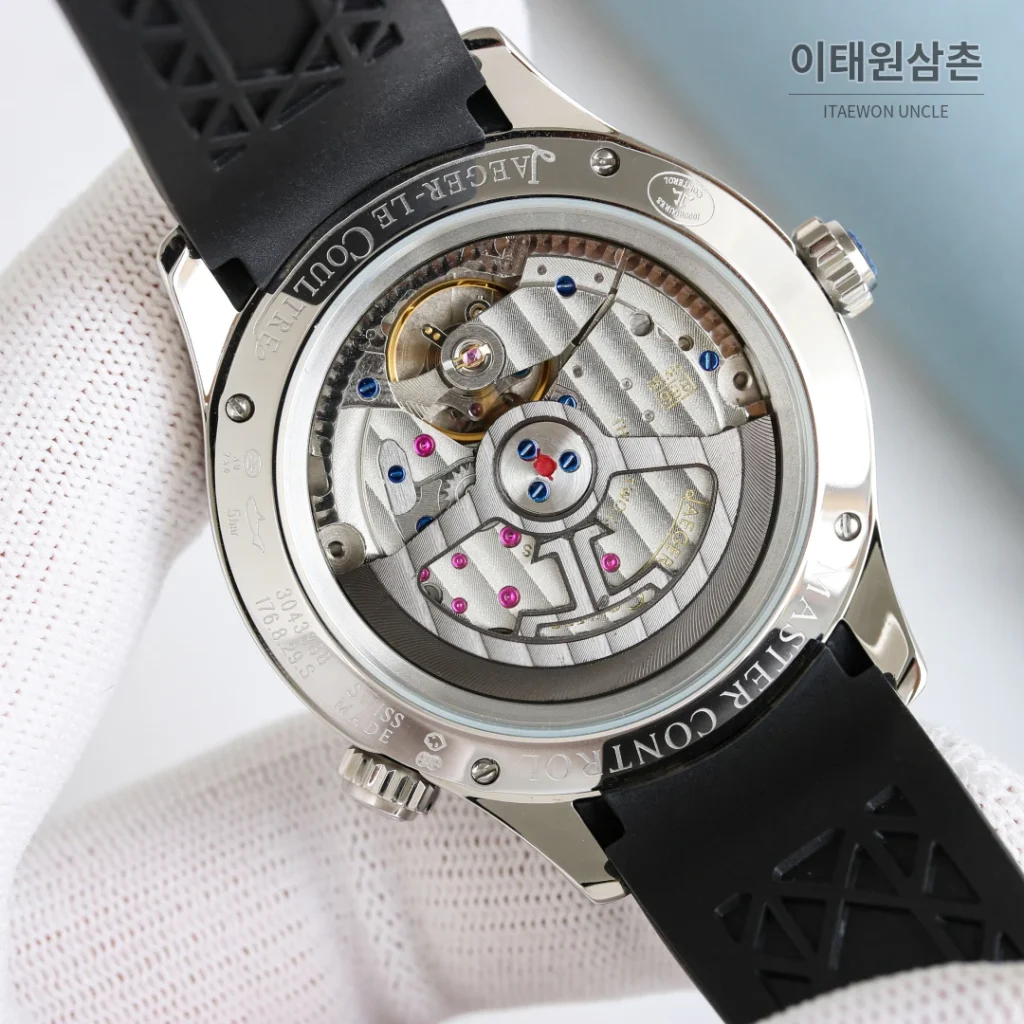 예거르쿨트르 폴라리스 월드타임 블루블랙 다이얼 오토매틱 42mm