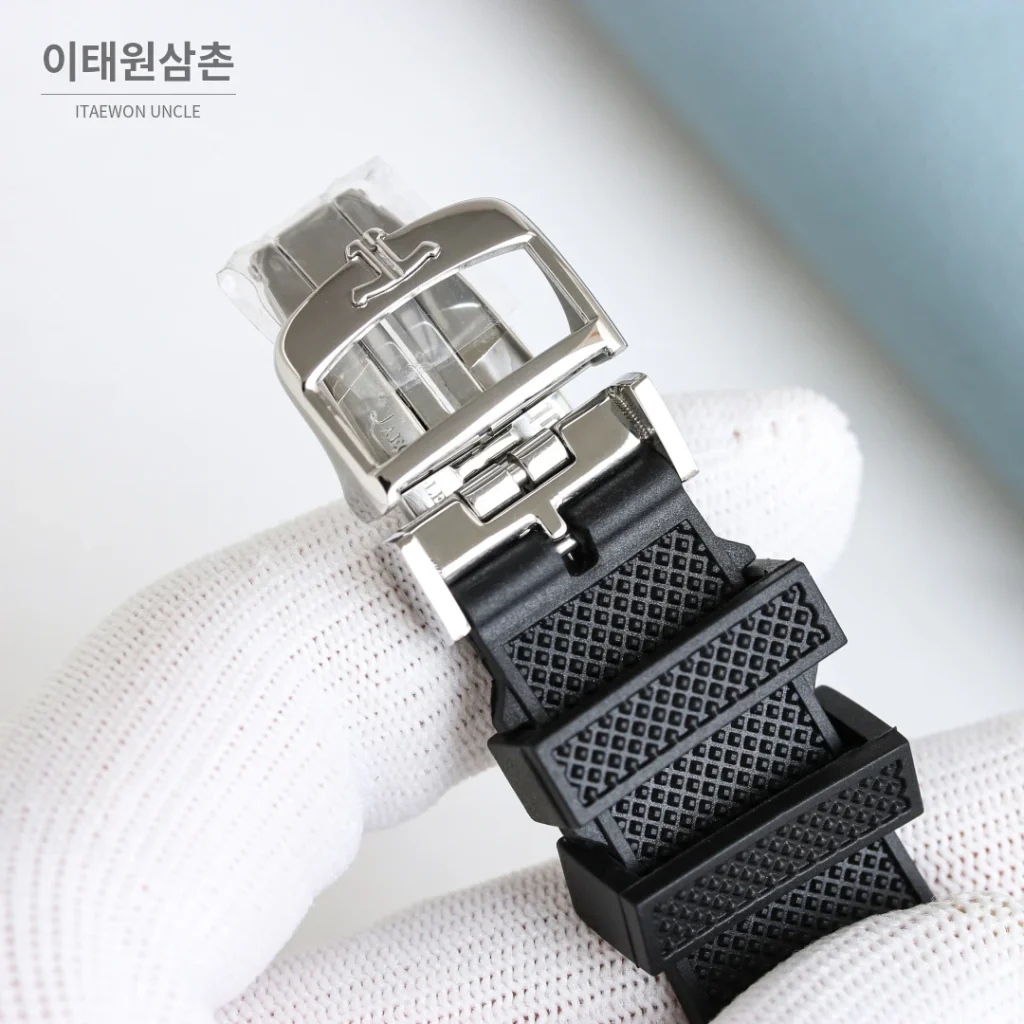 예거르쿨트르 폴라리스 월드타임 블루블랙 다이얼 오토매틱 42mm