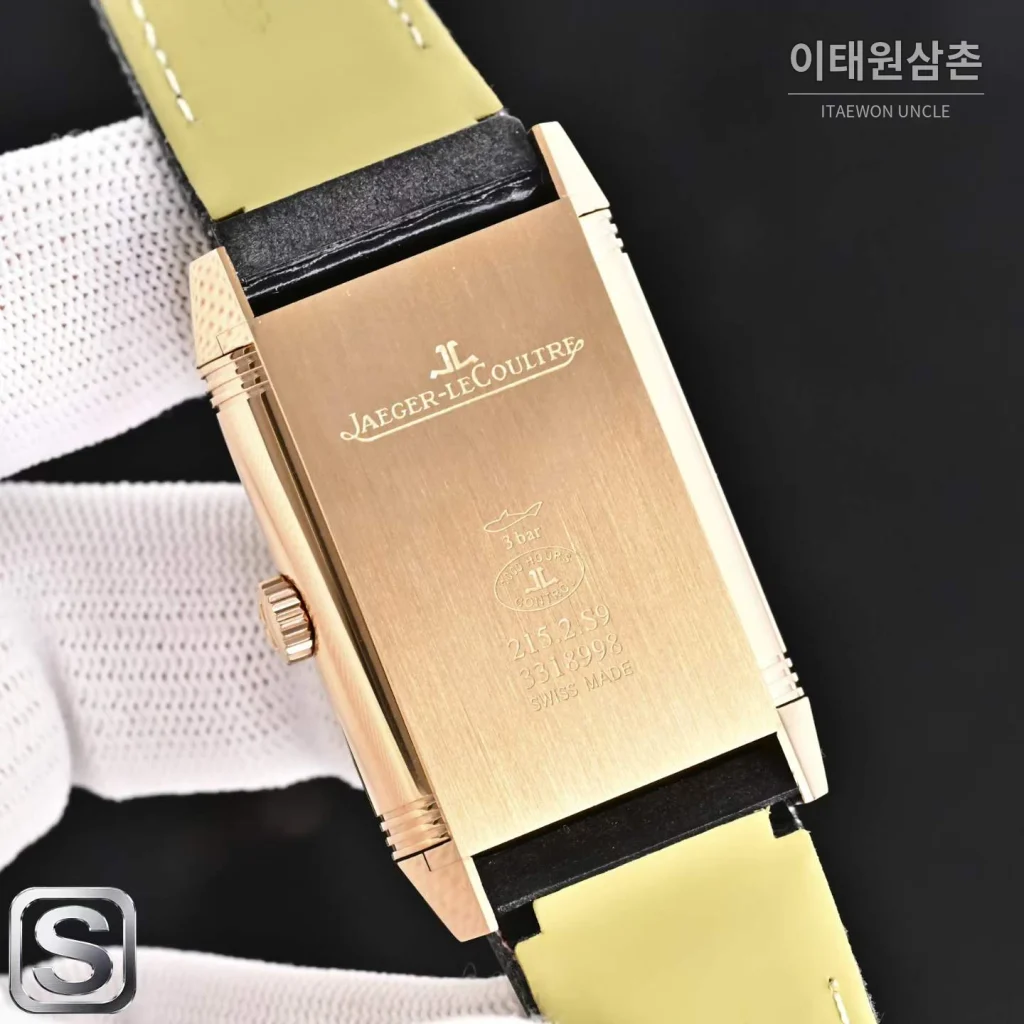 예거르쿨트르 리베르소 트리뷰트 듀오페이스 스몰 세컨즈 수동 시계 47mm Q3988482 화이트 다이얼 (2)