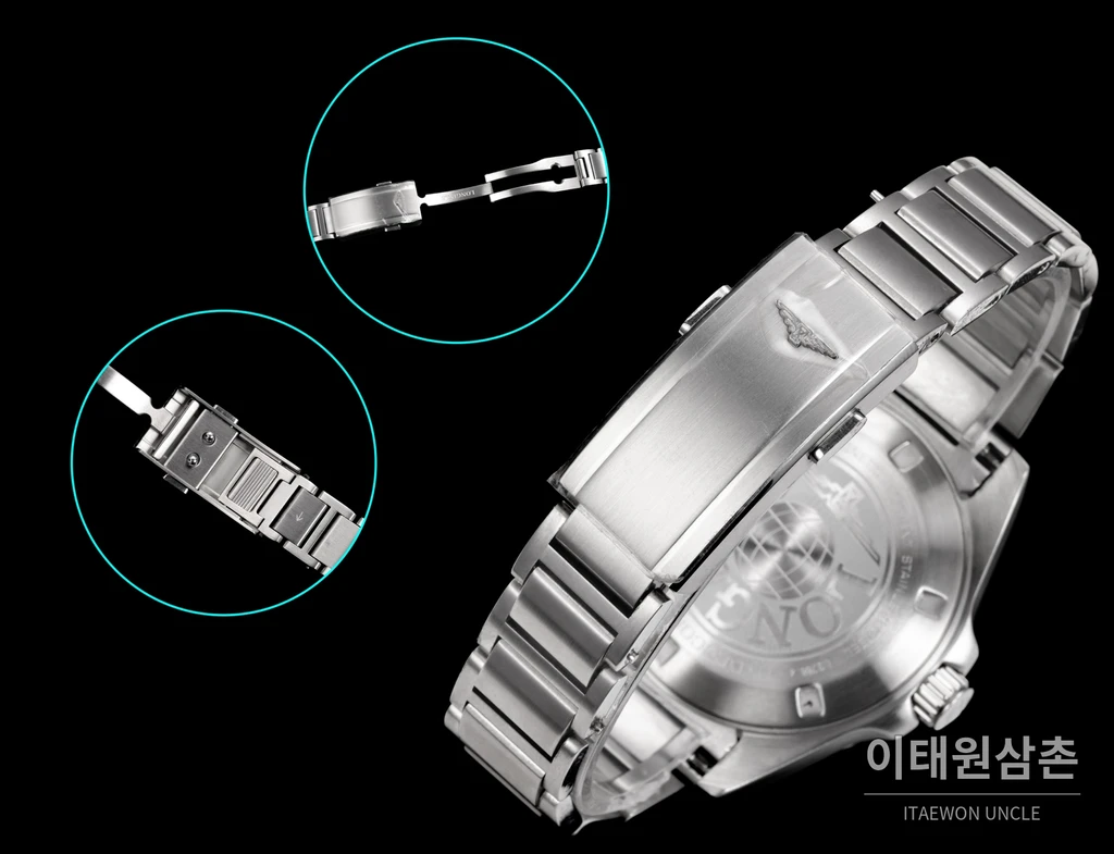 론진 3세대 하이드로콘퀘스트 세라믹 블랙베젤 스카이블루다이얼 오토매틱 42mm