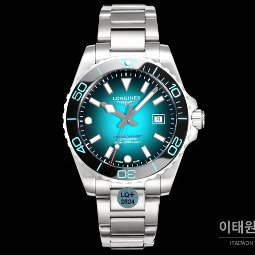 론진 3세대 하이드로콘퀘스트 세라믹 코발트다이얼 오토매틱 42mm