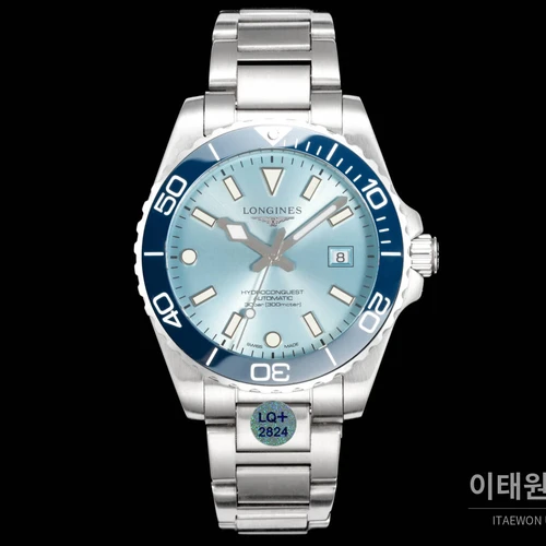 론진 3세대 하이드로콘퀘스트 세라믹 스카이블루다이얼 오토매틱 42mm