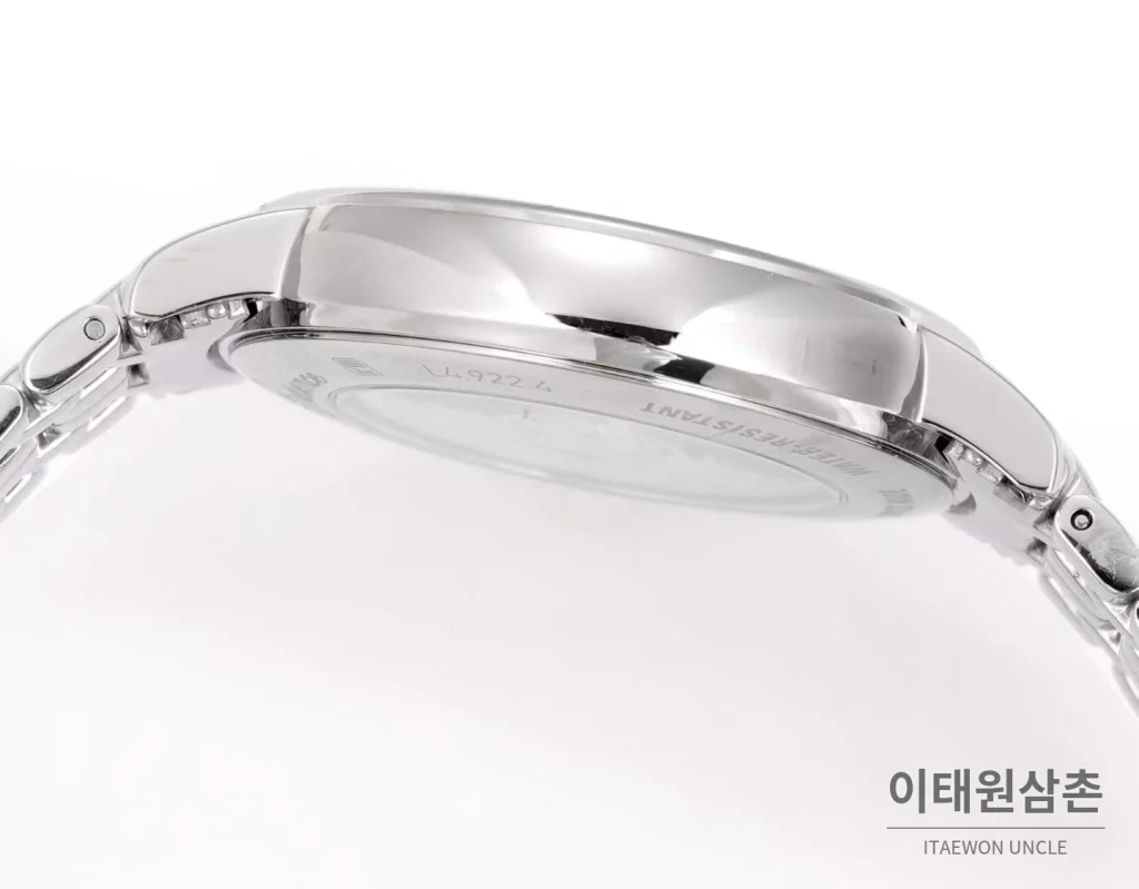 론진 클래식 스틸 화이트다이얼 심플 오토매틱 40mm 스틸 브레이슬릿