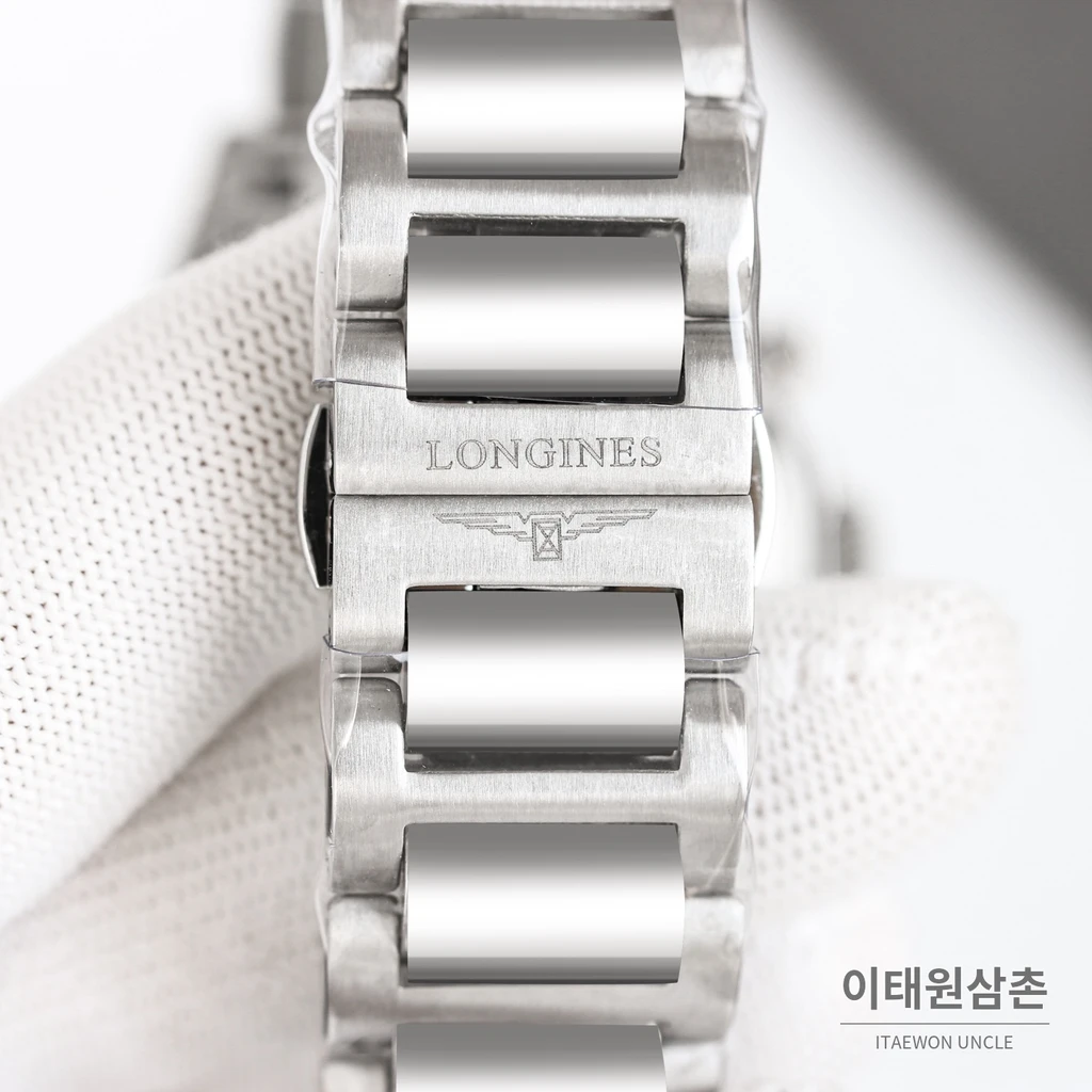 론진 콘퀘스트 블루다이얼 크로노그래프 오토매틱 42mm