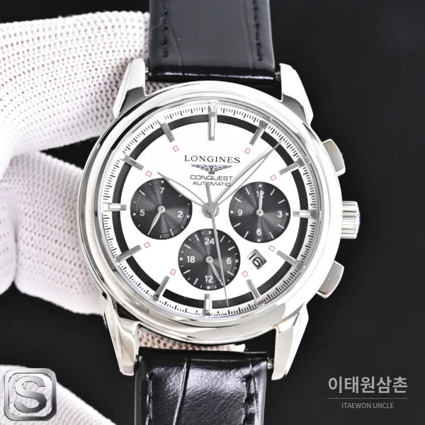 론진 콘퀘스트 헤리티지 식스핸즈 스틸 오토매틱 42mm 론진 콘퀘스트 헤리티지 식스핸즈 스틸 오토매틱 42mm