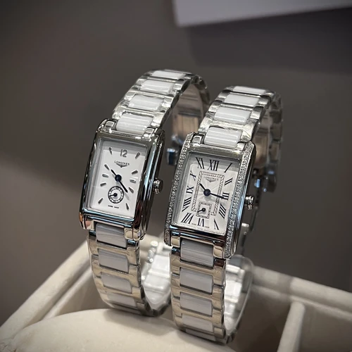 론진 돌체비타 316 스틸브레이슬릿 스몰세컨즈 여성시계 33mm 화이트 다이얼