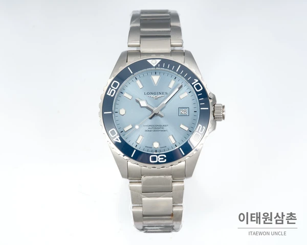 론진 하이드로콘퀘스트 스틸 아이스 블루 다이얼 오토매틱 42mm 론진 하이드로콘퀘스트 스틸 아이스 블루 다이얼 오토매틱 42mm
