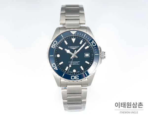 론진 하이드로콘퀘스트 스틸 네이비 블루 다이얼 오토매틱 42mm 론진 하이드로콘퀘스트 스틸 네이비 블루 다이얼 오토매틱 42mm