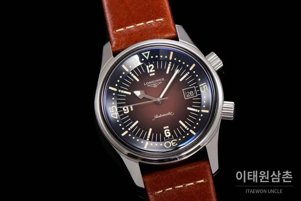 론진 레전드다이버 브론즈 그라데이션블랙다이얼 오토매틱 42mm