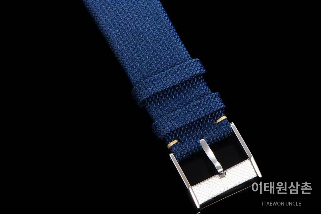 론진 레전드다이버 브론즈 그라데이션블랙다이얼 오토매틱 42mm 블루 나일론 스트랩