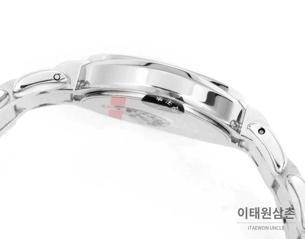 론진 프리마루나 스틸 화이트자개 로만인덱스 블루핸즈 쿼츠 30mm 자개 다이얼
