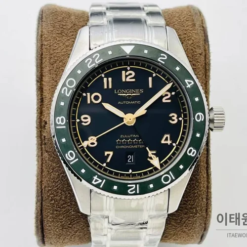 론진 스피릿 Zulu Time GMT 세라믹 베젤 블랙다이얼 오토매틱 42mm (3) 론진 스피릿 Zulu Time GMT 세라믹 베젤 블랙다이얼 오토매틱 42mm 스틸 브레이슬릿 (3)