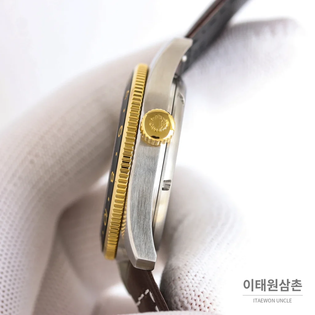 론진 스피릿 줄루타임 로즈골드 세라믹베젤 GMT 오토매틱 42mm