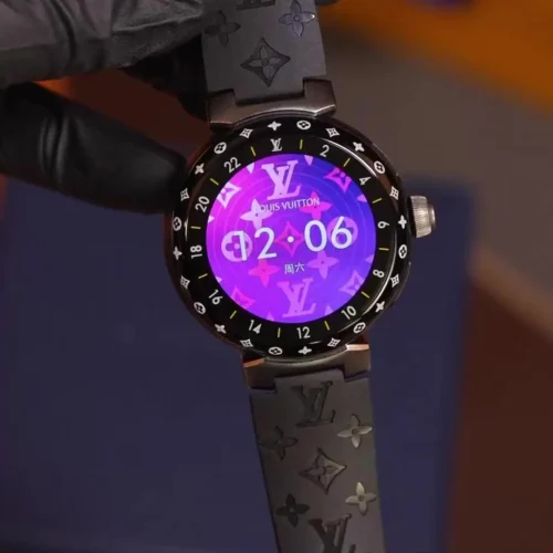 루이비통 탕부르 호라이즌 스마트워치 AMOLED 터치스크린 44mm