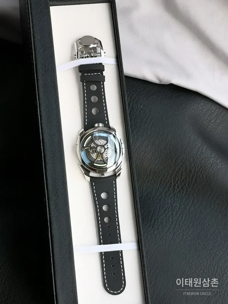 엠비앤에프 MAD1S 스틸 사이드리딩 로터 오토매틱 42mm