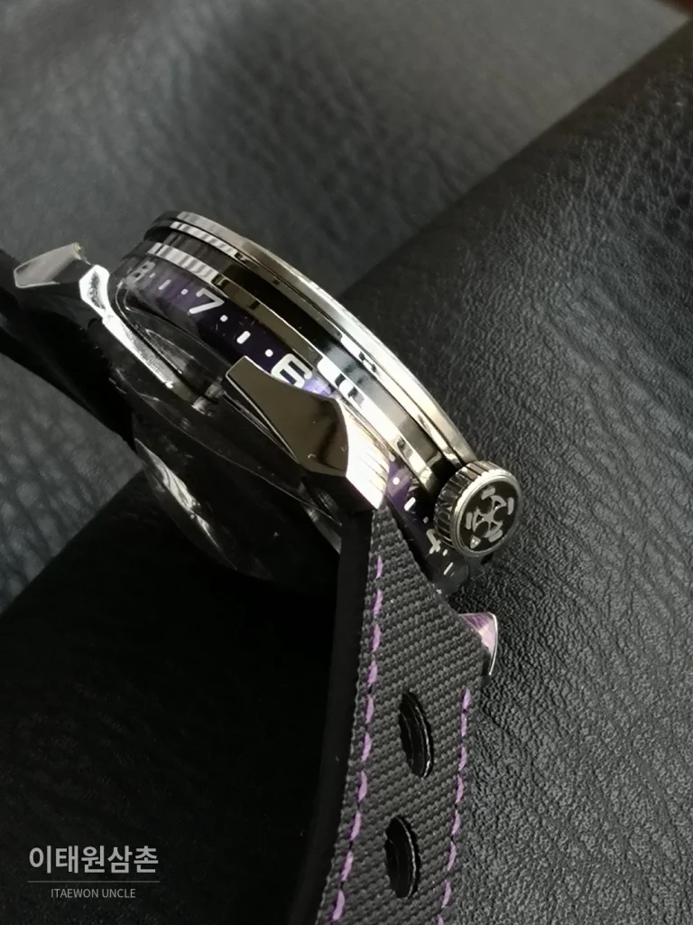 엠비앤에프 MAD1S 스틸 사이드리딩 로터 오토매틱 42mm (2)