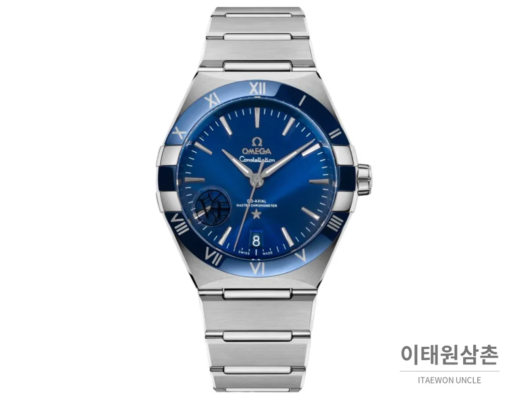 오메가 컨스텔레이션 5세대 메테오라이트 다이얼 세라믹베젤 오토매틱 41mm 131.30.41.21.99.001 스틸 브레이슬릿 (5)