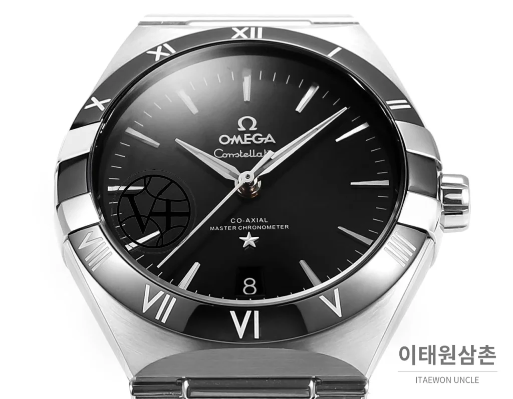 오메가 컨스텔레이션 5세대 메테오라이트 다이얼 세라믹베젤 오토매틱 41mm 131.30.41.21.99.001 스틸 브레이슬릿 (4)
