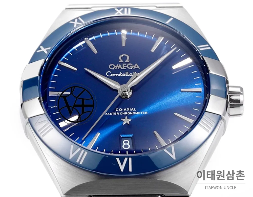 오메가 컨스텔레이션 5세대 메테오라이트 다이얼 세라믹베젤 오토매틱 41mm 131.30.41.21.99.001 스틸 브레이슬릿 (5)