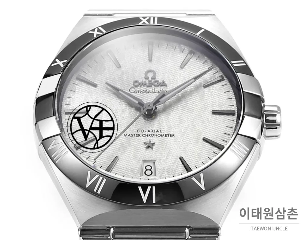 오메가 컨스텔레이션 5세대 메테오라이트 다이얼 세라믹베젤 오토매틱 41mm 131.30.41.21.99.001 스틸 브레이슬릿 (7)