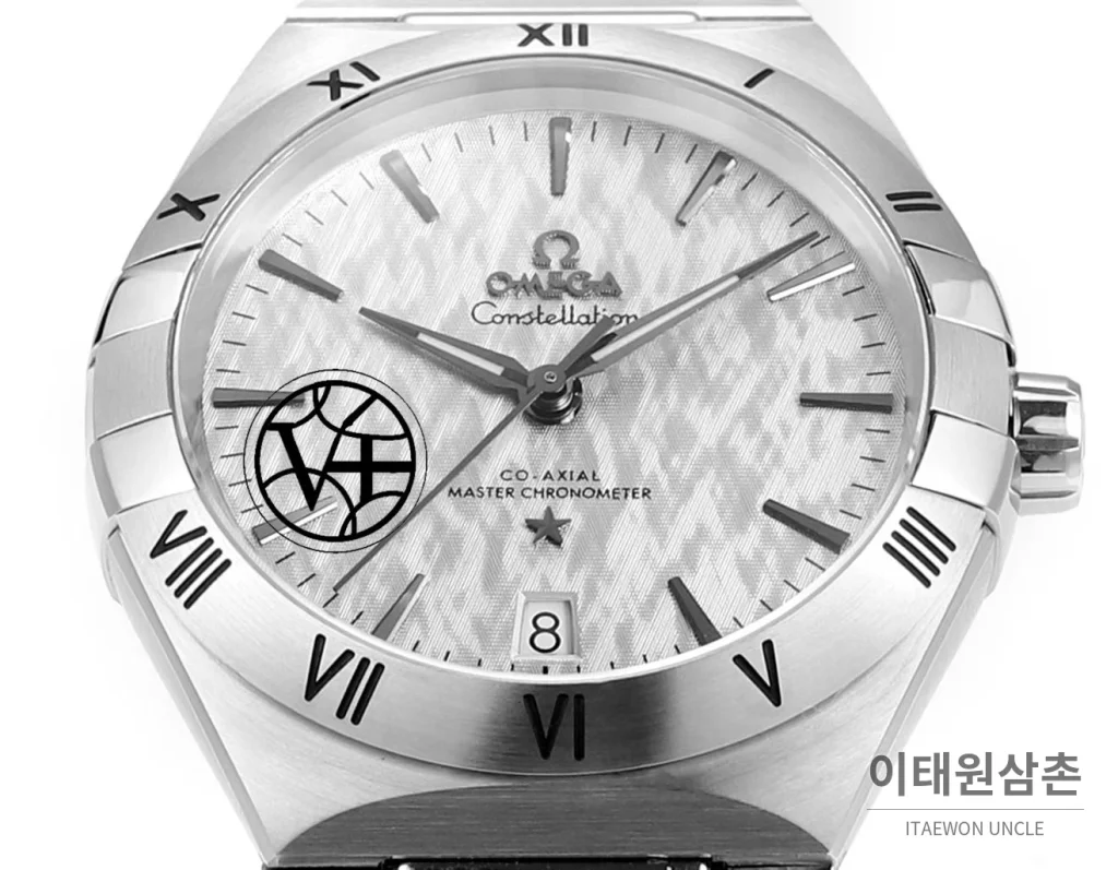 오메가 컨스텔레이션 5세대 메테오라이트 다이얼 세라믹베젤 오토매틱 41mm 131.30.41.21.99.001 스틸 브레이슬릿 (8)