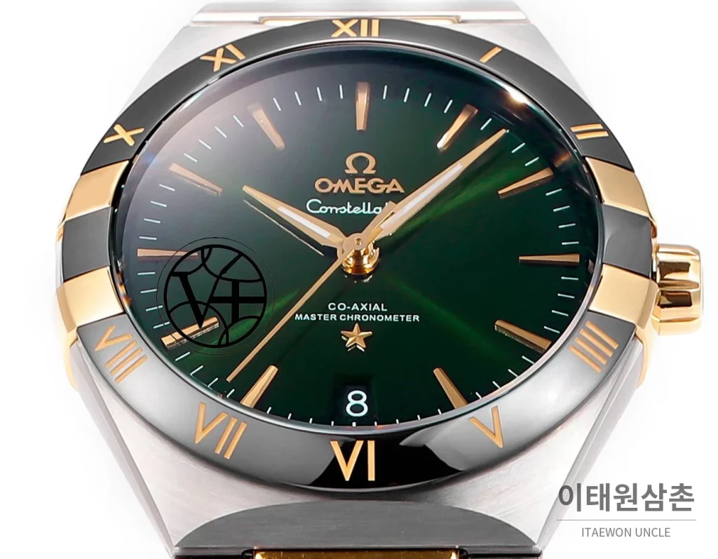 오메가 컨스텔레이션 5세대 메테오라이트 다이얼 세라믹베젤 오토매틱 41mm 131.30.41.21.99.001 투톤 브레이슬릿