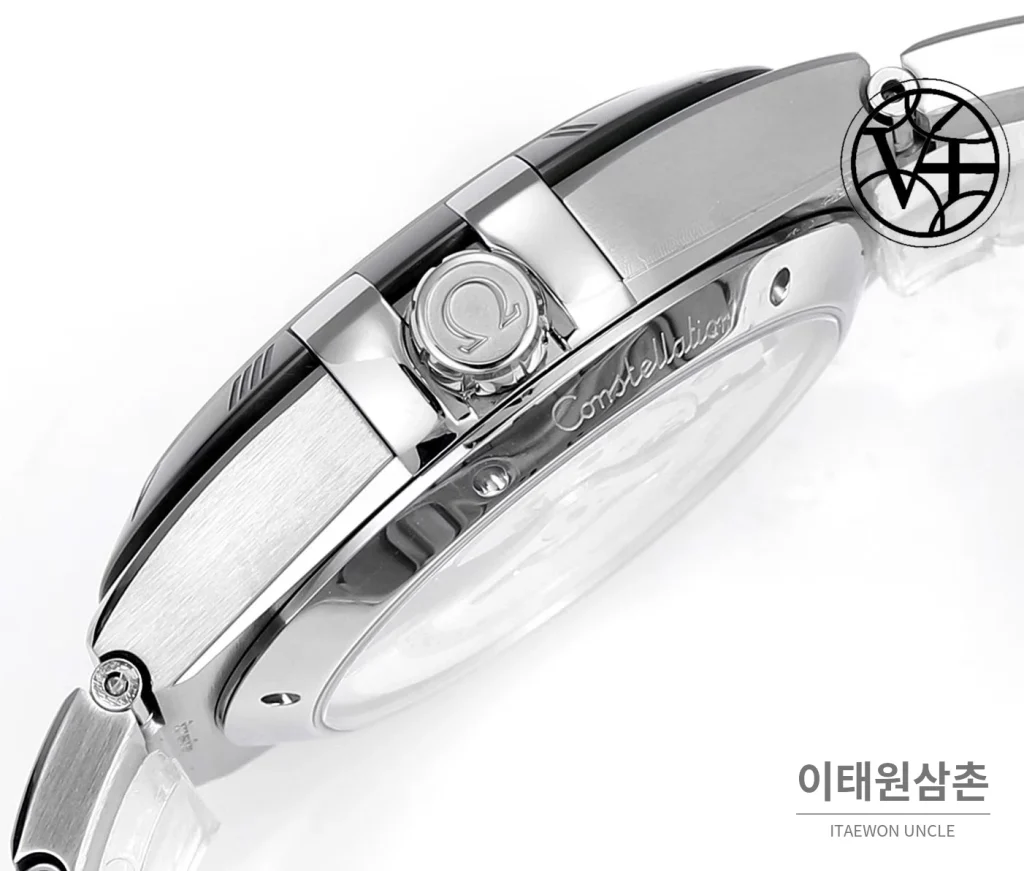 오메가 컨스텔레이션 5세대 메테오라이트 다이얼 세라믹베젤 오토매틱 41mm 131.30.41.21.99.001 스틸 브레이슬릿 (3)