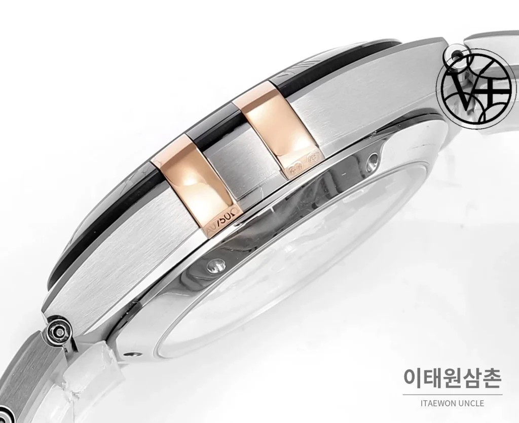 오메가 컨스텔레이션 5세대 메테오라이트 다이얼 세라믹베젤 오토매틱 41mm 131.30.41.21.99.001 투톤 브레이슬릿 (3)